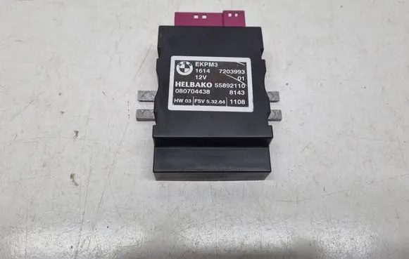 BMW 5 E60 E61 Fuel injection pump control unit/module 7203993 16147203993