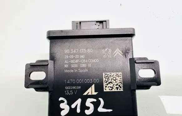 Citroen C5 Aircross Xenon control unit/module 9834717580 147000100300 10EEG190391