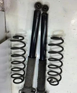 Seat Leon (5F) Rear shock absorber with coil spring 
