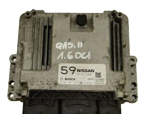 Nissan Qashqai Engine control unit/module ECU 231704EB0E 0281031463