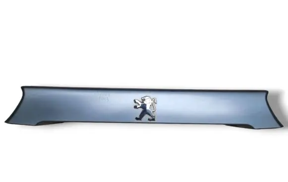 Trunk door license plate light bar