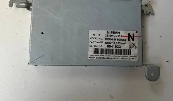 Nissan Murano Z50 Engine control unit/module 28330CC21A DCU6151G 60419331
