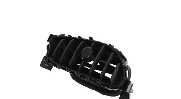 Dashboard air vent grill cover trim