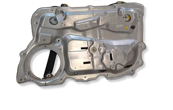 Audi A8 S8 D3 4E Front door window regulator with motor 4E0837850