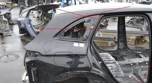 Mercedes-Benz CLS W257 Rear quarter panel 