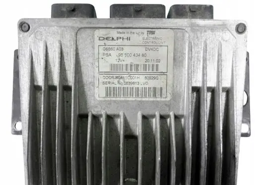 Citroen C3 Engine control unit/module 9650043480 80929Q