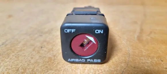 Citroen C6 Passenger airbag on/off switch 96373205XT 2314350633