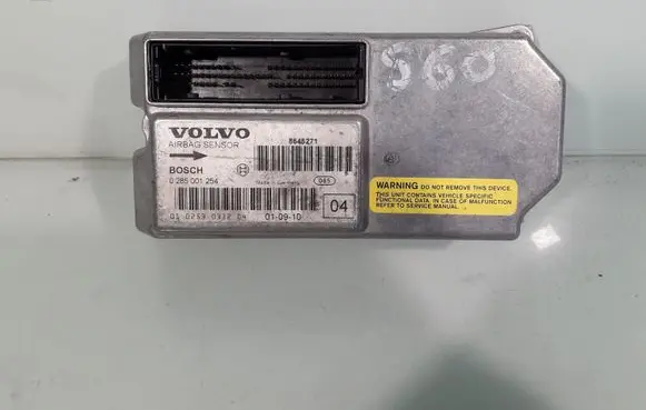 Volvo S60 Airbag control unit/module 0285001254 8645271