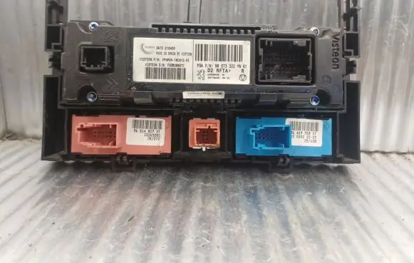 Peugeot 407 Climate control unit 96573322 FG0B08667C 4PUH18C612