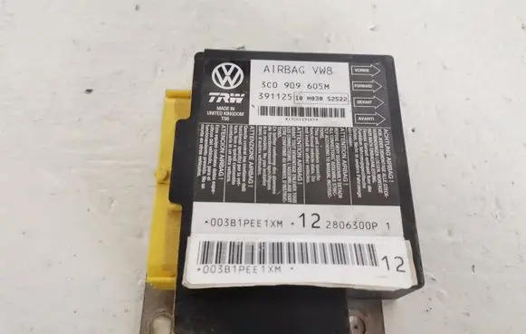 Volkswagen PASSAT B6 Airbag control unit/module 3C0909605M