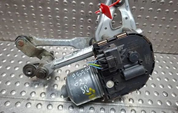 Peugeot 3008 I Front wiper linkage and motor S26312803 9671062380