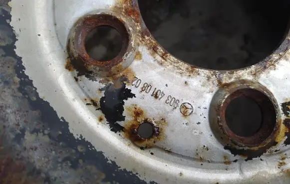 Mercedes-Benz Sprinter W901 W902 W903 W904 R15 steel rim 9034010802