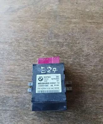 BMW 1 E81 E87 Fuel injection pump control unit/module 7276383 55892110 100691885