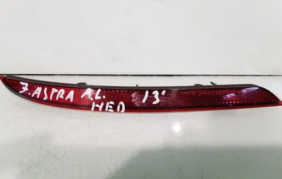 Opel Astra J Rear tail light reflector 13370760