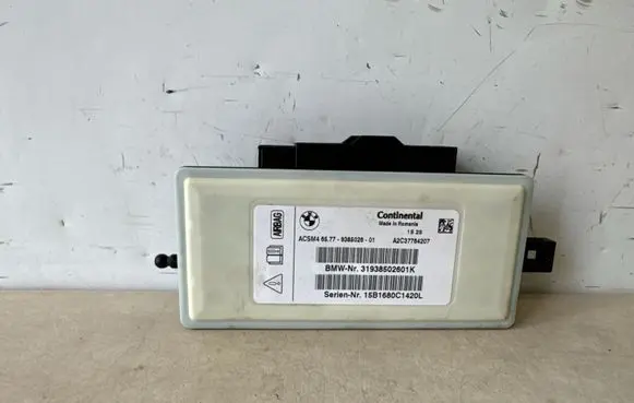 BMW 5 F10 F11 Airbag control unit/module 9385026