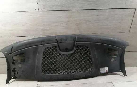 Engine bonnet/hood lock trim molding