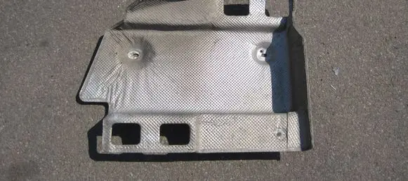 Maserati Quattroporte Exhaust heat shield 67222500