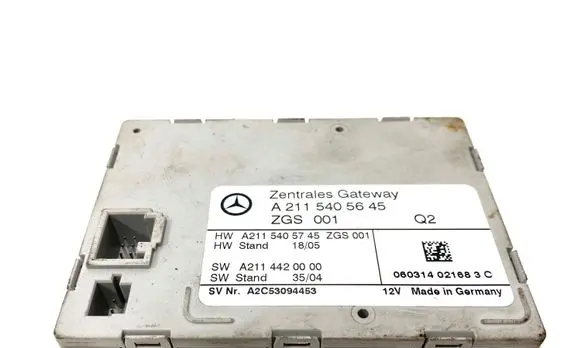 Mercedes-Benz E W211 Door central lock control unit/module A2115405745 A2114420000 A2C53094453