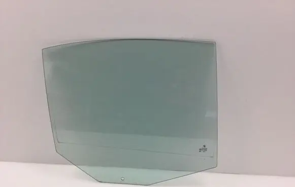 Rear door window glass