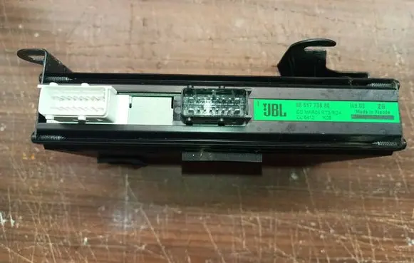 Peugeot 607 Sound amplifier 9651773880