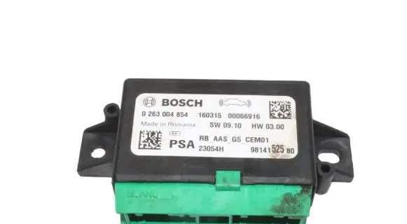 Peugeot 308 Parking PDC control unit/module 9814152580 0263004854