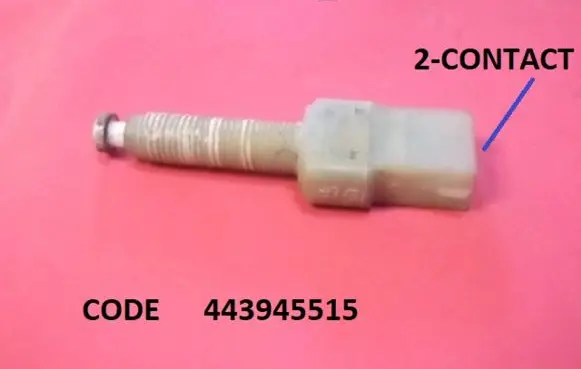Audi A6 S6 C4 4A Brake pedal sensor switch 443945515