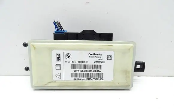 BMW X3 F25 Airbag control unit/module 9319492