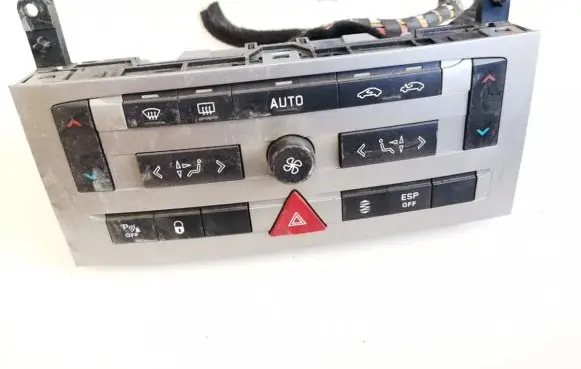 Peugeot 407 Climate control unit 96573322yp 96466840xt