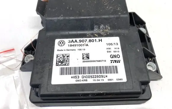 Volkswagen Sharan Brake system control unit/module 3AA907801H