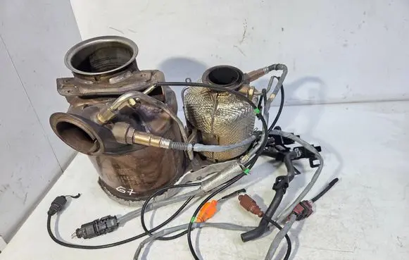 Volkswagen Golf VII Catalyst/FAP/DPF particulate filter 5Q0181AB 5Q0166A 04L131765AS
