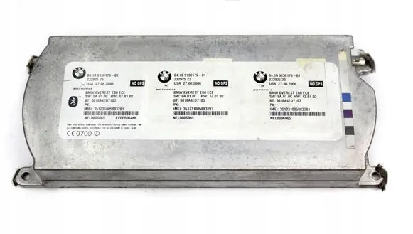 BMW 5 E60 E61 Bluetooth control unit module 9138179 23292523