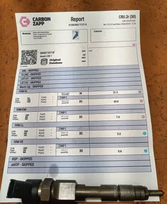 Renault Megane II Fuel injector 0445110110