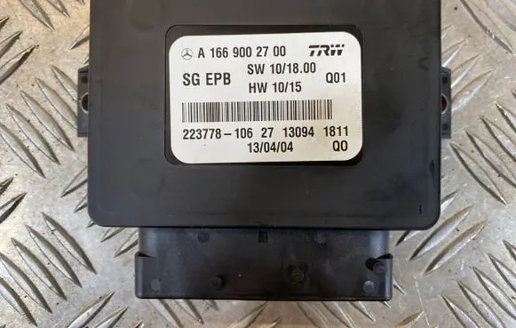 Mercedes-Benz SLK R172 Hand brake control module A1669002700 130941811 223778106