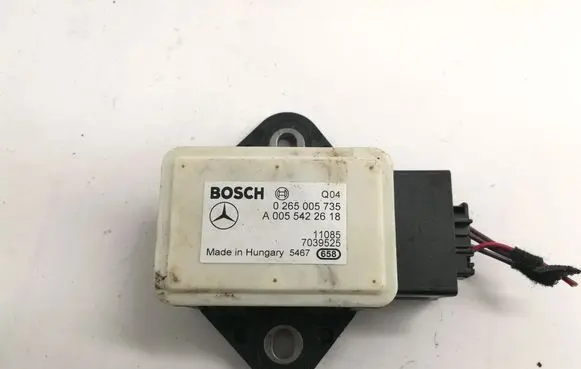 Mercedes-Benz E C207 W207 Acceleration sensor A0055422618