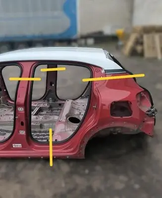 Citroen C3 Rear quarter panel 