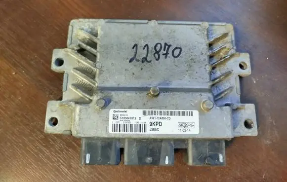 Ford Fiesta Engine control unit/module av2112a650cd av21-12a650-cd