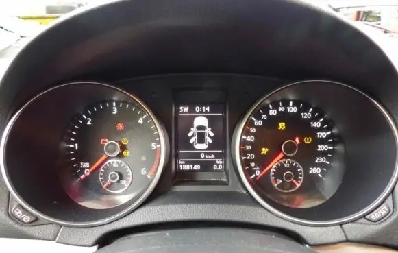 Volkswagen Golf VI Speedometer (instrument cluster) 5K0920973C IMPRK897300