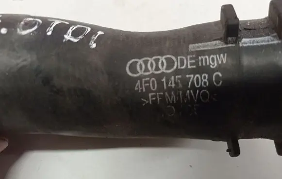 Audi A6 S6 C6 4F Intercooler hose/pipe 4F0145708C