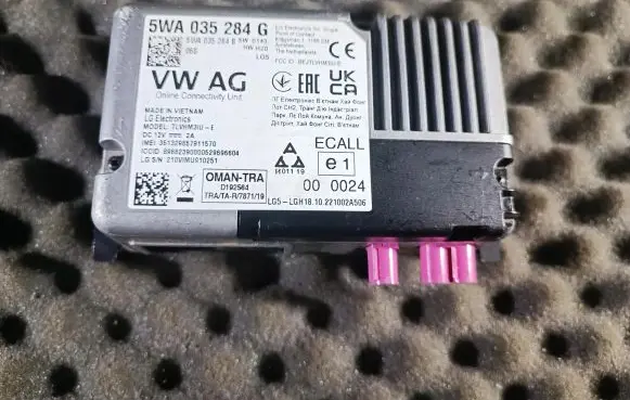 Volkswagen Golf VIII Other control units/modules 5WA035284G