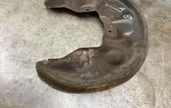 Audi A8 S8 D3 4E Rear brake disc plate dust cover 4E0615612A