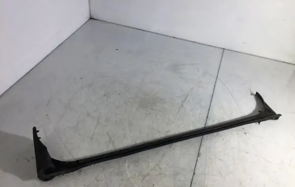 Rubber seal rear door