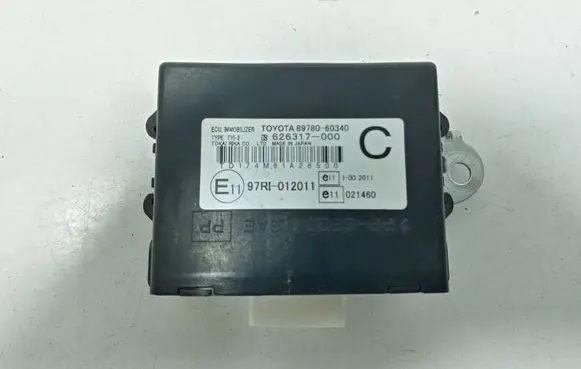 Toyota Auris 150 Immobilizer control unit/module 8978060340 626317000