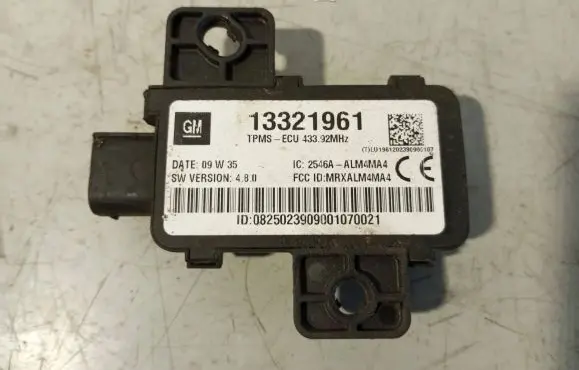 Opel Insignia A Tire pressure control unit 13321961 43392MHZ