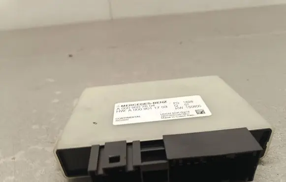 Mercedes-Benz E W213 Reducing agents exhaust control unit A0009007604 5WG00001 A0009011703