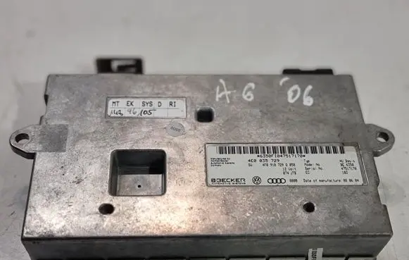 Audi A6 S6 C6 4F MMI control unit 4E0035729 4F0910729Q