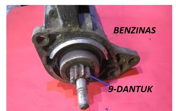 Volkswagen Jetta II Starter motor 1005822457