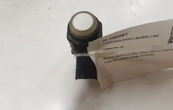 Peugeot 407 Parking PDC sensor 9663649877WP 0263003263