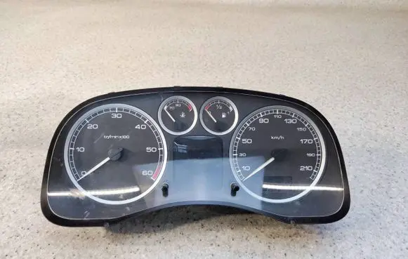 Peugeot 307 Speedometer (instrument cluster) P9636708880 9636708880
