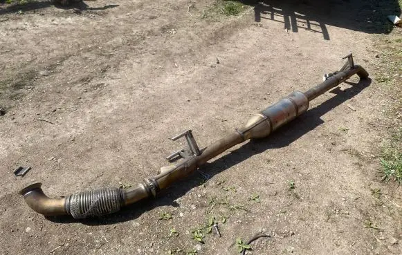 Mercedes-Benz Sprinter W907 W910 Middle muffler/silencer A9074904801