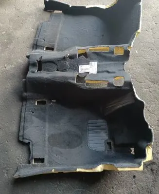 BMW 5 F10 F11 Rear floor carpet liner 724092902 7240929